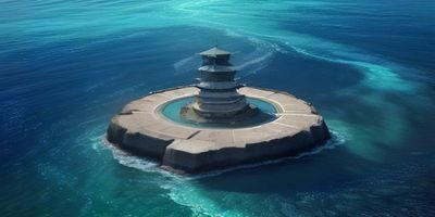 法院大楼外景，阳光照射，象征法律严肃性与换妻案件司法判决
